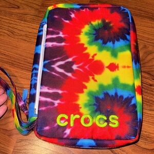 Tiedyed Crocs Jibbitz case
